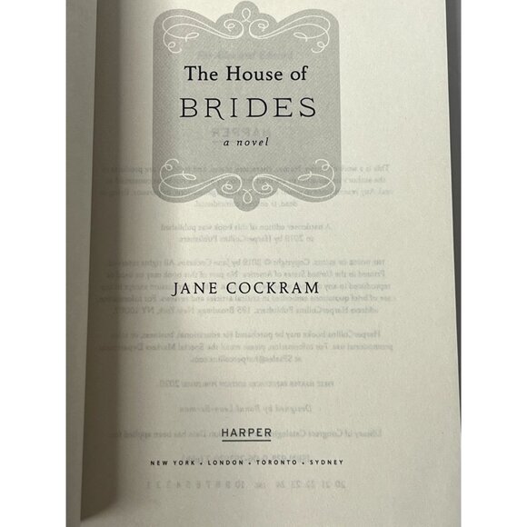 The House of Brides | Jane Cockram Novel | Gothic Family Drama Mystery Read - Picture 4 of 5